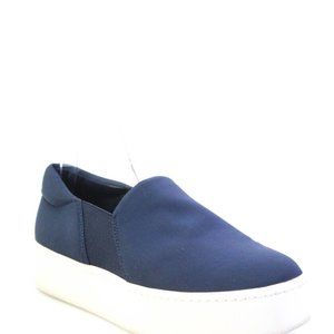 Vince Navy Platform Elastic Platform Sneakers 7
